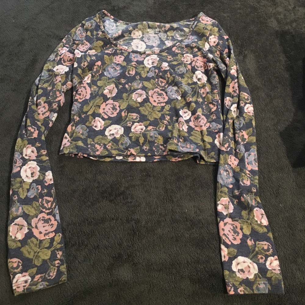 Floral crop top